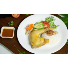 បាយស ភ្លៅមាន់ស្ងោរ