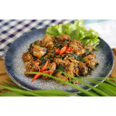 Stir Fried Chicken with Holy Basil