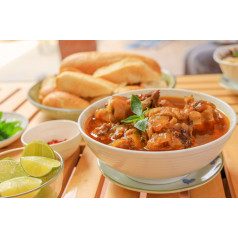 Oxtail Stew with Khmer Bread