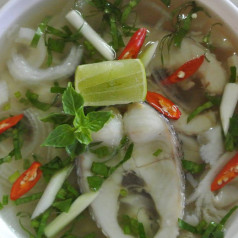Sour Soup Fish with Lime Juice