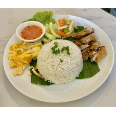 Pork Rice With Egg