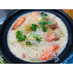 River lobster soup 