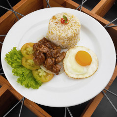 Beef Lok Lak and Rice 
