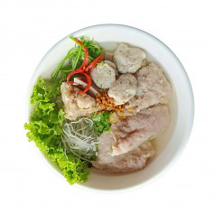 Bakseak with Fish ball Noodle