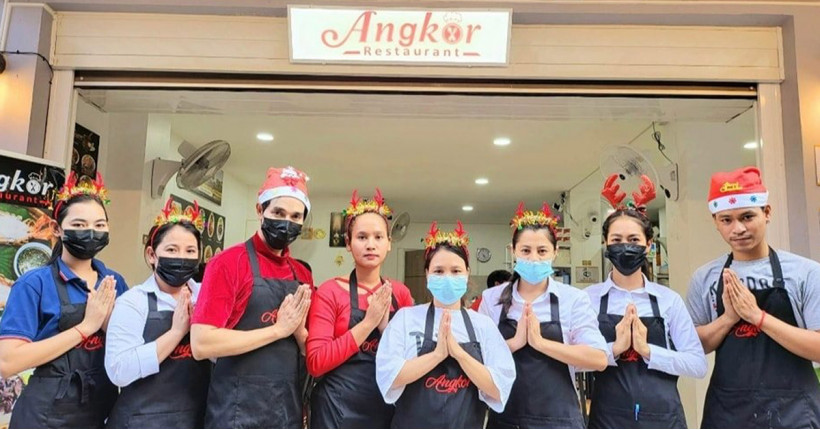 Angkor restaurant ហាងម្ហូបខ្មែរអង្គរ
