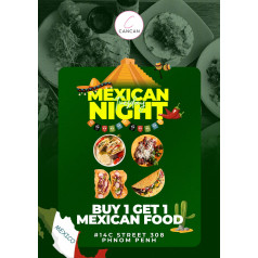 Mexican Night TUESDAY