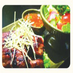 A-17 ROATED PORK RIBS WITH CHILI SAUCE