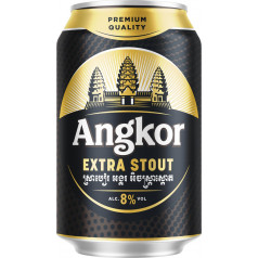 Angkor Extra Stout can 330ml