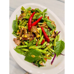 Long Bean Salad with Beef