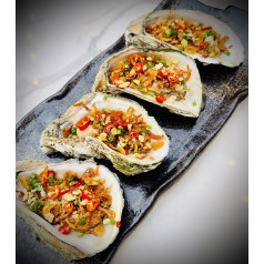 Oyster Grill with Tamarine Sauce