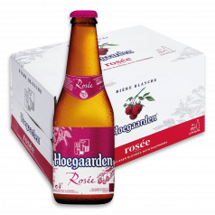 Hoegarden Rose Beer Bottle