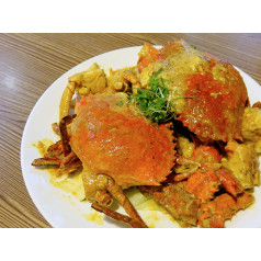 Fried Mud Crab​​​​​​ Curry