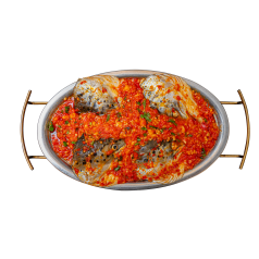 ក្បាលត្រីសាម៉ុនចំហ៊ុយម្ទេស