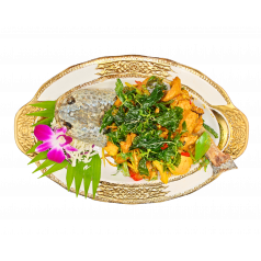 ត្រីឆាគ្រឿងខ្ជាយ