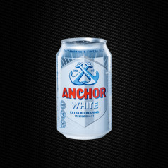 Anchor White cans