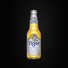 Tiger Crystal Bottle