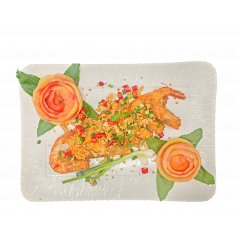 បង្គាបំពងខ្ទឹមស