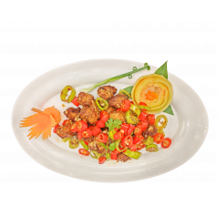 ឆ្អឹងជំនីជ្រូកលីងអំបិលម្ទេស