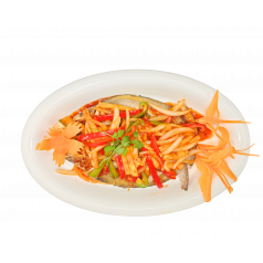 ត្រីកេះឆាជូផ្អែម