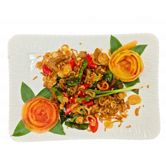 ស្បែកមាន់បំពងស្រួយ